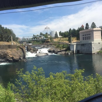 Anthony's at Spokane Falls - The view from Anthony's outdoor patio - Seafood Near Me - Spokane, Washington