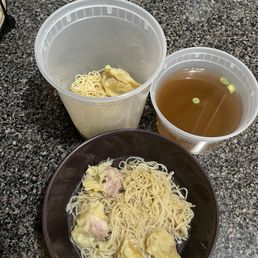 Wonton Noodle Soup