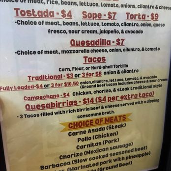 Vargas Mexican Food - Menu - Mexican Near Me - Sebastian, Florida Vargas Mexican Food - Menu - Mexican Near Me - Sebastian, Florida