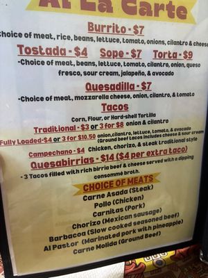 Menu photo 1 Vargas Mexican Food Sebastian, FL Menu photo 1 Vargas Mexican Food Sebastian, FL
