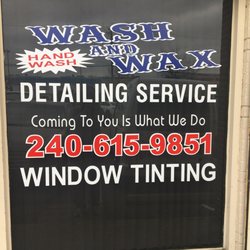 Wash and Wax Car Detail and Window Tint
