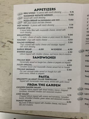 Menu photo 6 Mario's Pizza Pontiac, IL