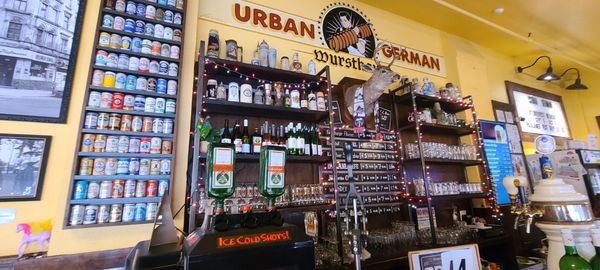 Urban German Wursthaus by null