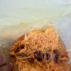 El Taquito Drive-In - Shredded beef taco with cheese