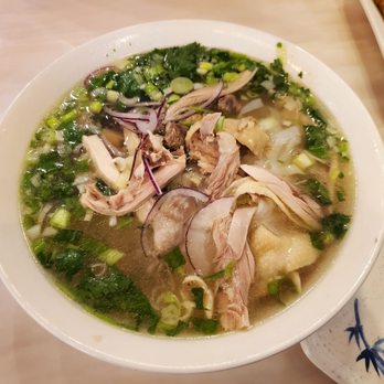 Pho Ga - Pho Ga chicken with giblet. Bland and chickeneat lacking - Vietnamese Near Me - San Francisco, California