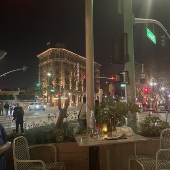 Piccalilli - View from the patio - Asian Fusion Near Me - Culver City, California