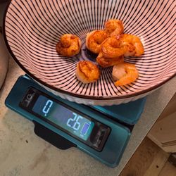 Quickway Japanese Hibachi - Almost 3oz shrimp. Portion sizes will vary of course.