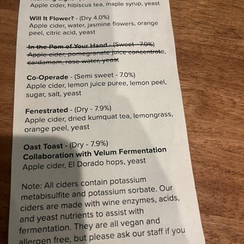 Greenhouse Co-op - Menu - Cideries Near Me - Pittsburgh, Pennsylvania Greenhouse Co-op - Menu - Cideries Near Me - Pittsburgh, Pennsylvania