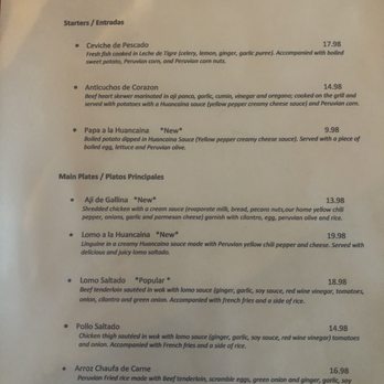 Picante - Menu limited, but all available plates are great - Peruvian Near Me - Ontario, California Picante - Menu limited, but all available plates are great - Peruvian Near Me - Ontario, California