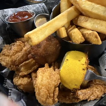 Brink's Tavern - Shrimp Fries and crap hush puppies - Seafood Near Me - North Augusta, South Carolina