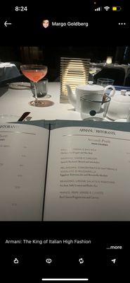 Menu photo 1 Armani Ristorante New York, NY