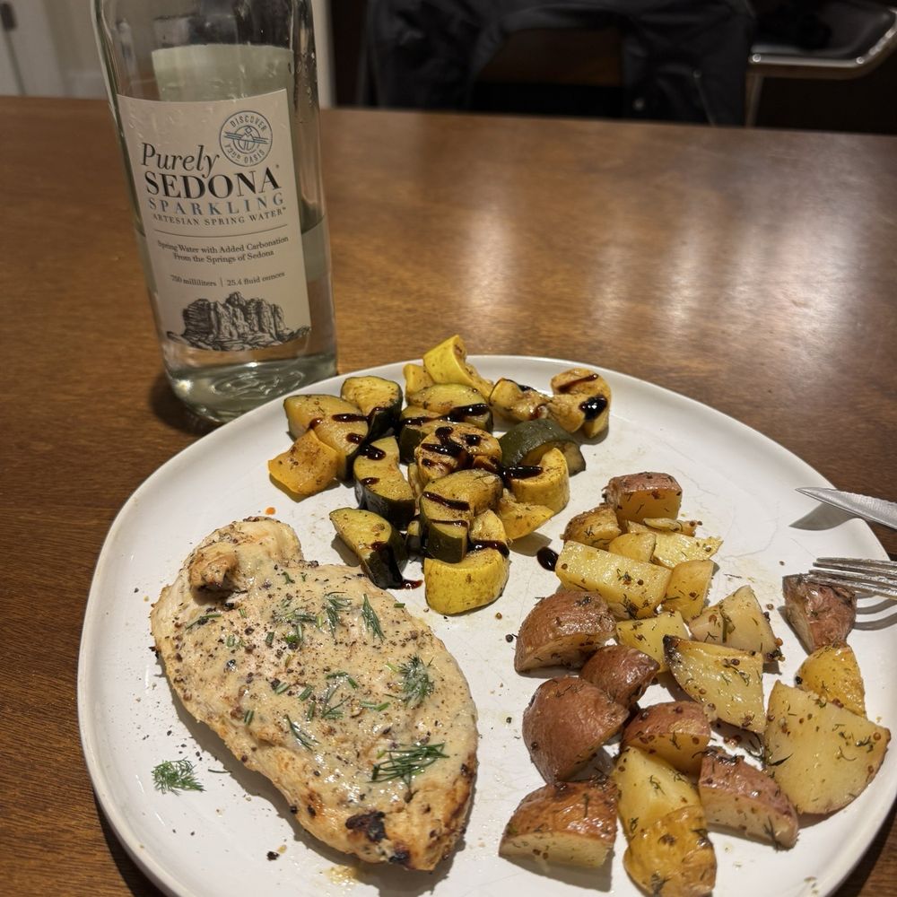 FLINT by Baltaire - Sedona sparkling water - New American Near Me - Phoenix, Arizona