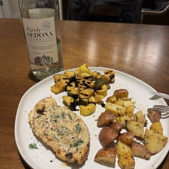 FLINT by Baltaire - Sedona sparkling water - New American Near Me - Phoenix, Arizona