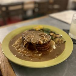 The Taproom at Old Town - Bacon wrapped Meatloaf