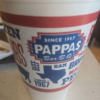 Pappas Bar-B-Q - My good cold cup of iced-tea. - Barbeque Near Me - Houston, Texas Pappas Bar-B-Q - My good cold cup of iced-tea. - Barbeque Near Me - Houston, Texas