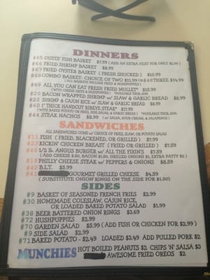 Menu photo 4 Ouzts Too Crawfordville, FL Menu photo 4 Ouzts Too Crawfordville, FL