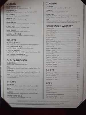 Menu photo 6 Losanti Cincinnati, OH