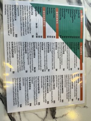 Menu photo 1 Tia Juana Grand Rapids, MI Menu photo 1 Tia Juana Grand Rapids, MI
