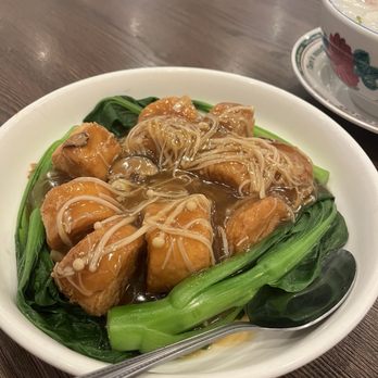 Tam’s Noodle House - Egg tofu with assorted mushroom - Hong Kong Style Cafe Near Me - Rowland Heights, California Tam’s Noodle House - Egg tofu with assorted mushroom - Hong Kong Style Cafe Near Me - Rowland Heights, California