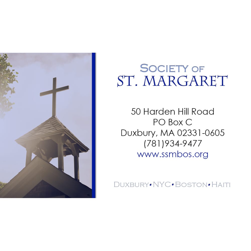 THE SOCIETY OF SAINT MARGARET Updated September 2024 50 Harden Hill Rd, Duxbury