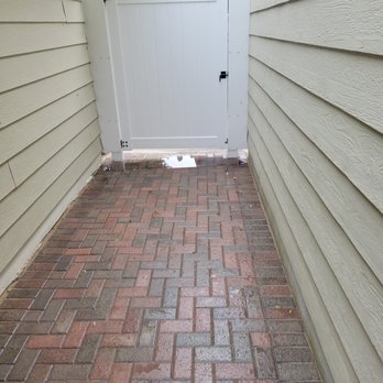 Rock N Block - Standing water here causes frost heave on my driveway. This project was to cure this issue. - Snow Removal Near Me - Woodbury, Minnesota Rock N Block - Standing water here causes frost heave on my driveway. This project was to cure this issue. - Snow Removal Near Me - Woodbury, Minnesota