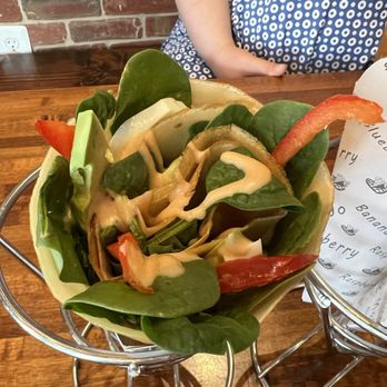 Amai Crêpe - Avocado crepe - not bad, but not really super tasty - Gluten-Free Near Me - Rockville, Maryland
