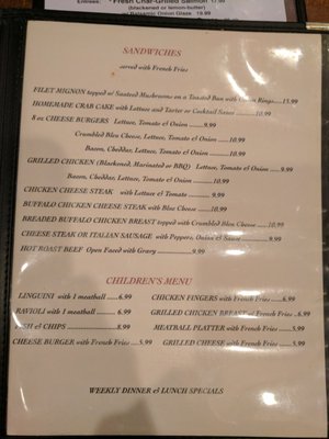 Menu photo 1 Langhorne Hotel Langhorne, PA