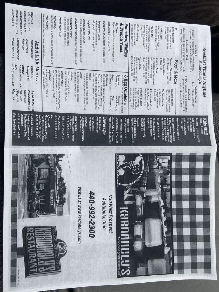 KARDOHELY’S FAMILY RESTAURANT Updated June 2024 13 Reviews 1730 W