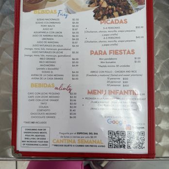 La Paloma Bakery - Menú - Bakeries Near Me - Hialeah, Florida