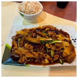 Garlic Eggplant with Pork 鱼香茄子