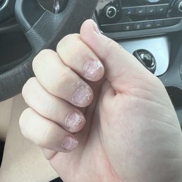 My unfinished half taken off nails. My unfinished half taken off nails.
