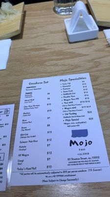 Menu photo 4 Mojo East New York, NY Menu photo 4 Mojo East New York, NY