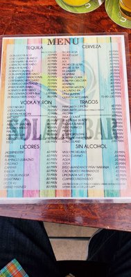 Menu photo 2 Solazo Rosarito, BCN Menu photo 2 Solazo Rosarito, BCN