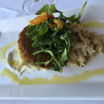 Stars - Fried green tomato with crab salad. - Resorts Near Me - St. Michaels, Maryland