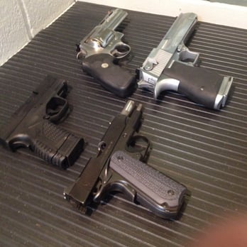Trigger Time - My favorite friends in their 40's- all purchased at Trigger Time! Favs are Colt Anaconda 44 and Kimber 45... - Gun/Rifle Ranges Near Me - Flowery Branch, Georgia