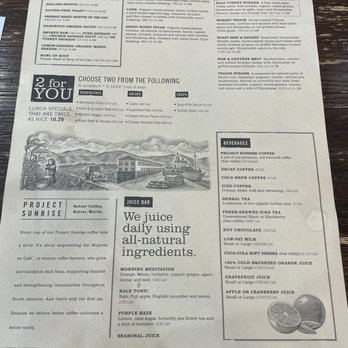 First Watch - Menu back - Breakfast & Brunch Near Me - Kennesaw, Georgia