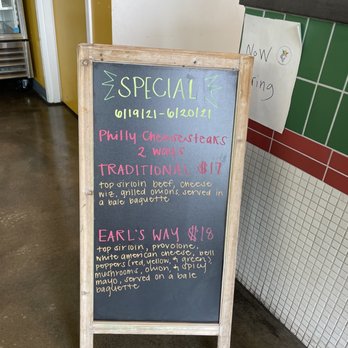 EARL Kakaako - Today's special (6/20/2021) - Sandwiches Near Me - Honolulu, Hawaii