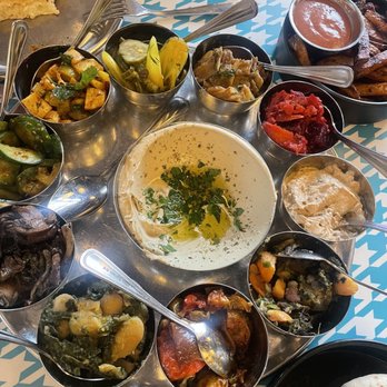 Laser Wolf - Hummus platter - Middle Eastern Near Me - Philadelphia, Pennsylvania