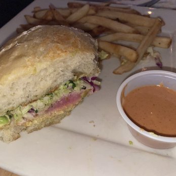 Colchuck's - Seared Tuna Sandwich! Wow! Delicious ! - German Near Me - Leavenworth, Washington Colchuck's - Seared Tuna Sandwich! Wow! Delicious ! - German Near Me - Leavenworth, Washington