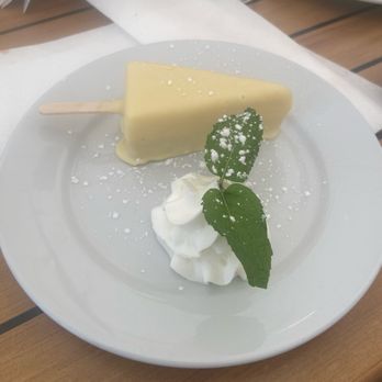 Matunuck Oyster Bar - Dessert- key lime log - Seafood Near Me - South Kingstown, Rhode Island