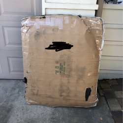 American Airlines - Damaged on arrival a day late.