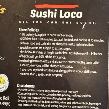Sushi Loco - Sushi Bars Near Me - Corona, California Sushi Loco - Sushi Bars Near Me - Corona, California