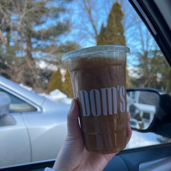 Dom's Coffee - Peaches and Cream Latte - Coffee & Tea Near Me - Avon, Connecticut Dom's Coffee - Peaches and Cream Latte - Coffee & Tea Near Me - Avon, Connecticut