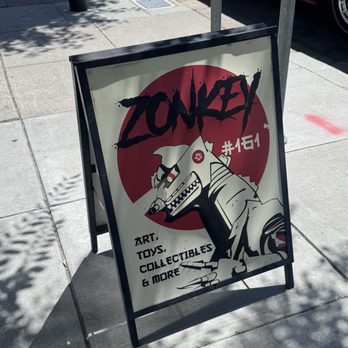 Zonkey - Outside sign - Toy Stores Near Me - San Jose, California