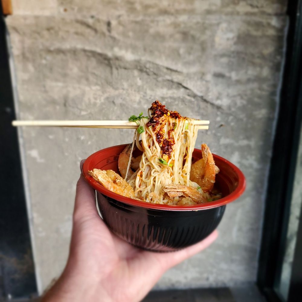 206 BCE - Antigravity Noodles w/ Shrimp - Noodles Near Me - Anaheim, California