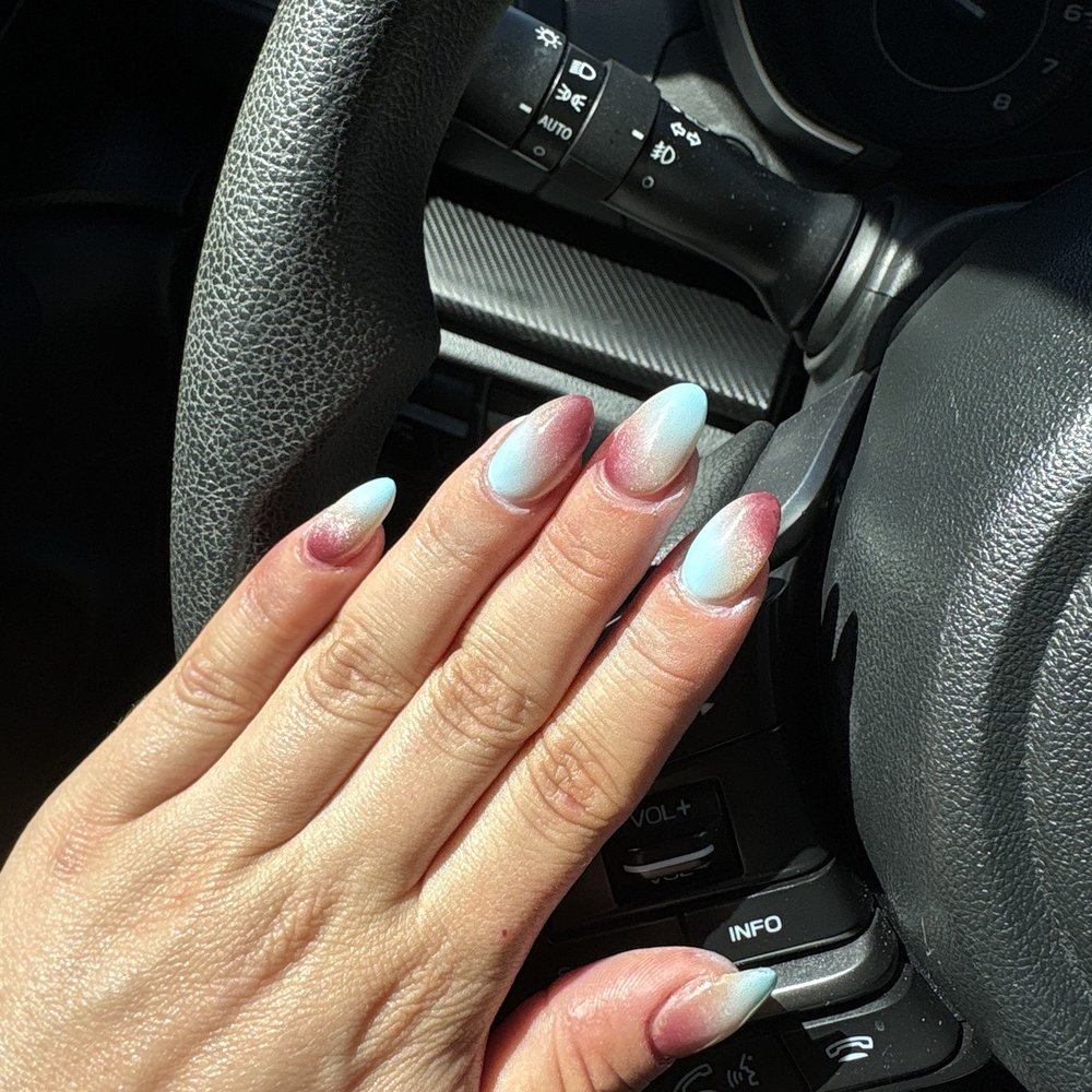 Nailsneedlove Studio II - Ombré with cat eye - Nail Salons Near Me - Long Beach, California Nailsneedlove Studio II - Ombré with cat eye - Nail Salons Near Me - Long Beach, California