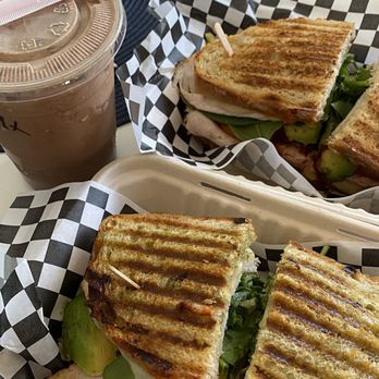 Dos Palmas Cafe - Turkey Pesto Panini & Turkey Chipotle Panini - Coffee & Tea Near Me - San Diego, California