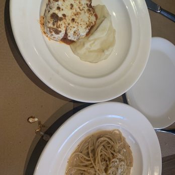 Altesi Downtown - Chicken parm and linguini de pepe. The pasta was by far the best. I'd go back for that alone! - Italian Near Me - New York, New York Altesi Downtown - Chicken parm and linguini de pepe. The pasta was by far the best. I'd go back for that alone! - Italian Near Me - New York, New York