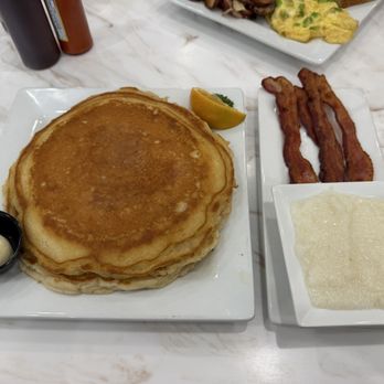 Keke's Breakfast Cafe - Combo with pancakes Bacon and grits - Breakfast & Brunch Near Me - Henderson, Nevada Keke's Breakfast Cafe - Combo with pancakes Bacon and grits - Breakfast & Brunch Near Me - Henderson, Nevada