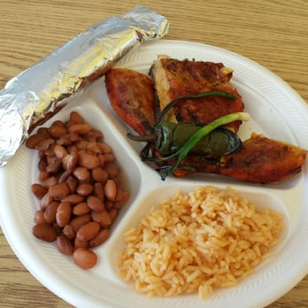 Pollo Azado - Three piece chicken meal. A whole lot of happiness for $7.00! - Latin American Near Me - Grand Junction, Colorado